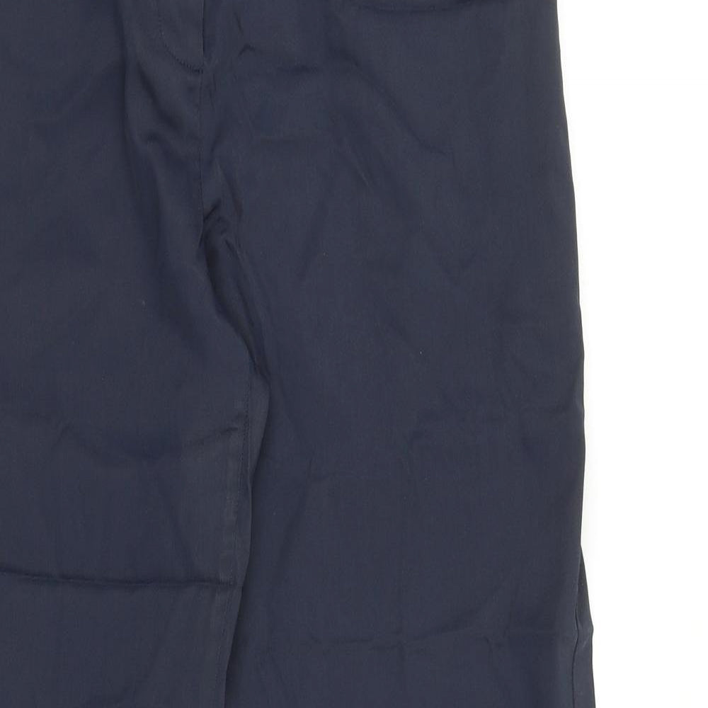 Womens UK Size 14 Miss Selfridge Regular Fit  Blue Trousers