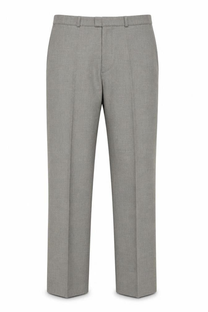 Mens UK Size 34 in Marks and Spencer Regular Fit Dress Pants Brown Trousers