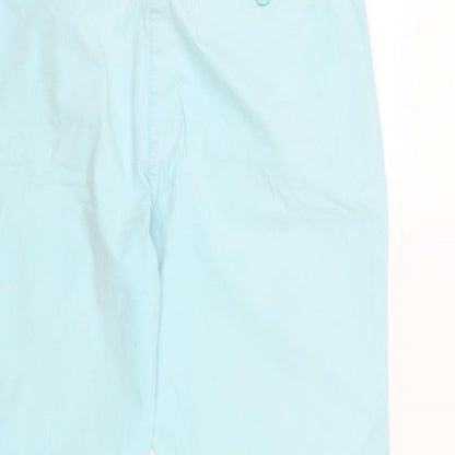 Womens UK Size 14 Dunnes Stores Regular Fit Chino Blue Trousers