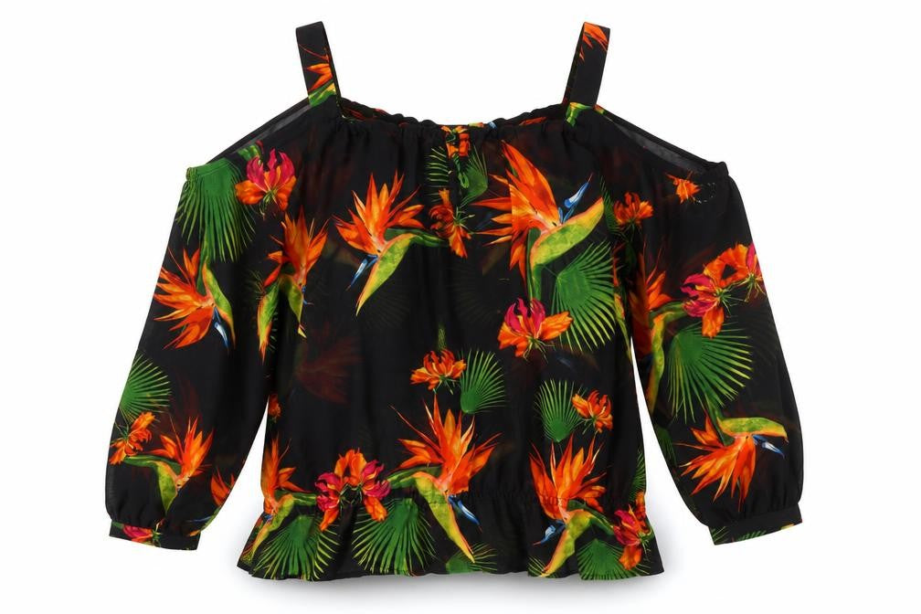 Womens UK Size 12 NEXT Black Basic Blouse