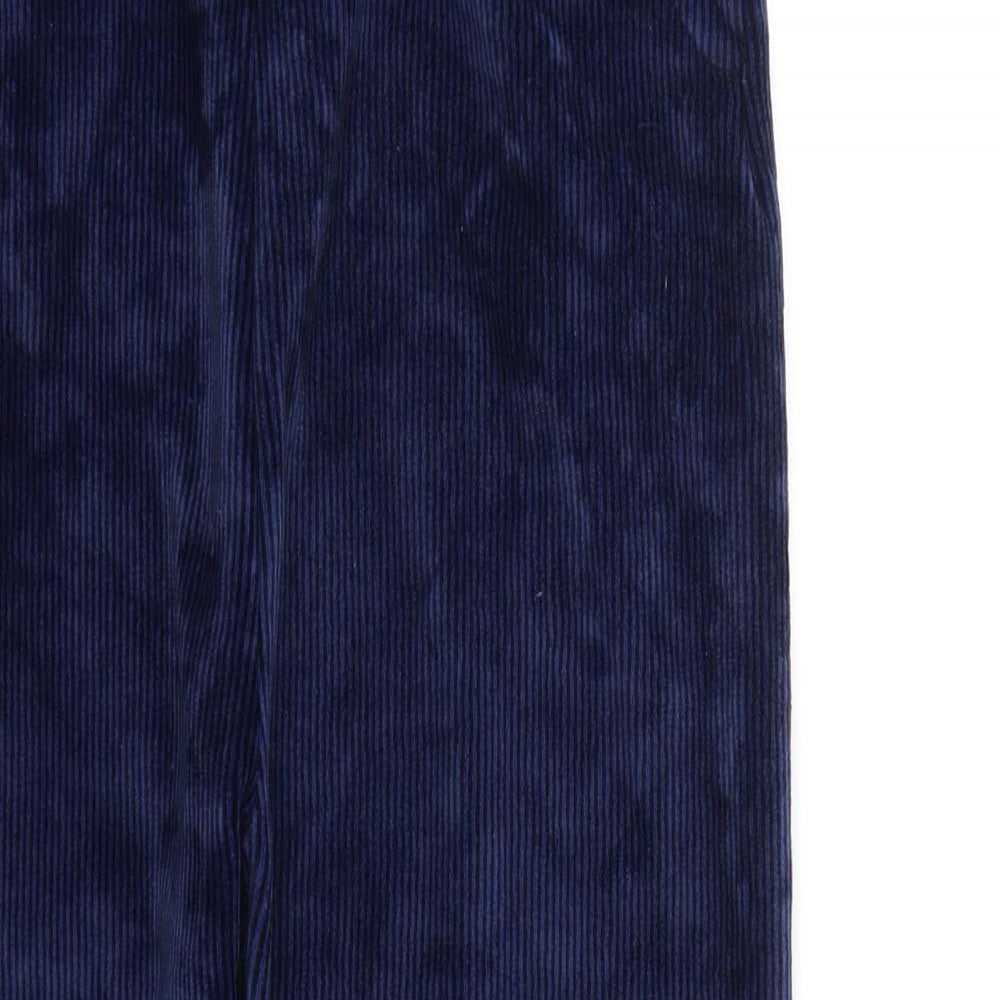 Womens UK Size 27 in Preworn Regular Fit Jogger Blue Trousers