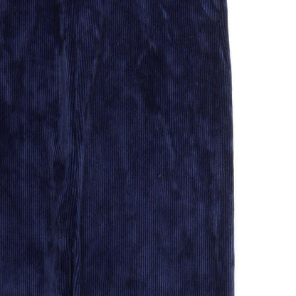 Womens UK Size 27 in Preworn Regular Fit Jogger Blue Trousers