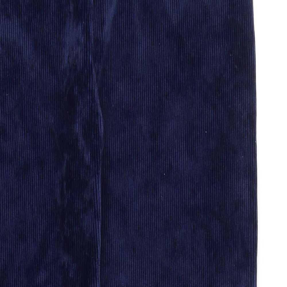 Womens UK Size 27 in Preworn Regular Fit Jogger Blue Trousers