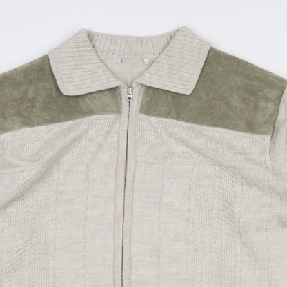 Womens UK Size 10 Preworn Beige Jacket
