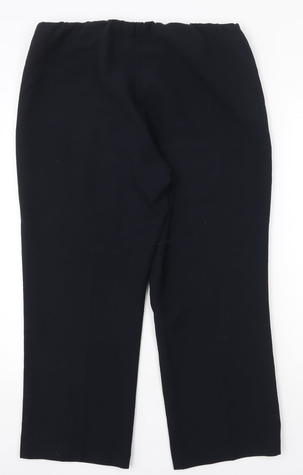 Womens UK Size 14 Vida Vi Regular Fit  Blue Trousers