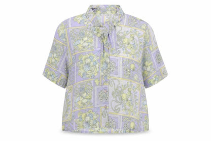 Womens UK Size 16 Hardob Multicoloured Basic Blouse