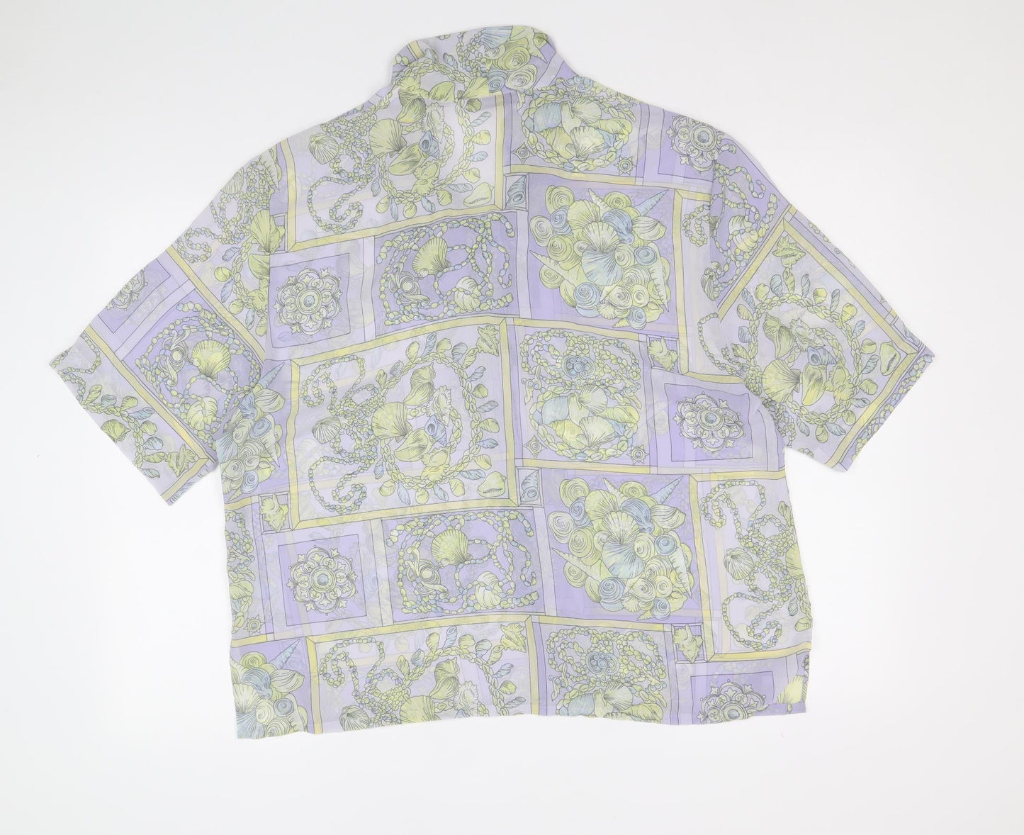 Womens UK Size 16 Hardob Multicoloured Basic Blouse