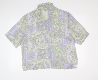 Womens UK Size 16 Hardob Multicoloured Basic Blouse