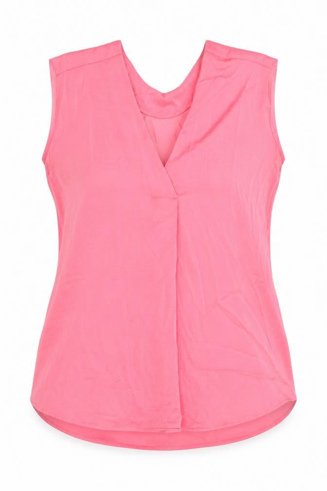 Womens UK Size 10 Marks and Spencer Pink Basic Tank