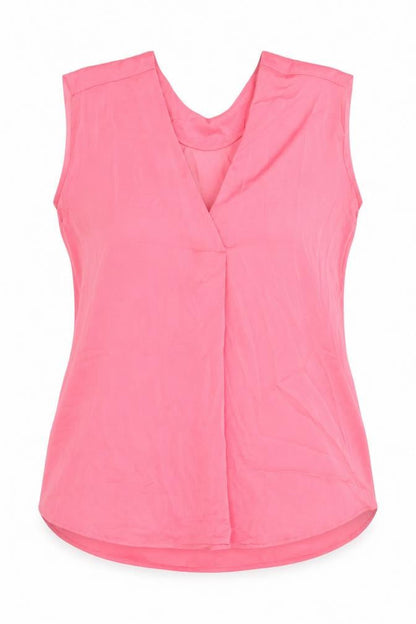 Womens UK Size 10 Marks and Spencer Pink Basic Tank