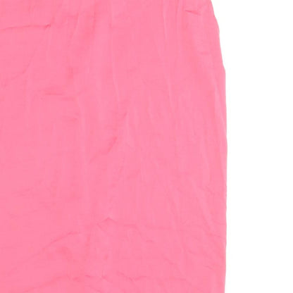 Womens UK Size 10 Marks and Spencer Pink Basic Tank
