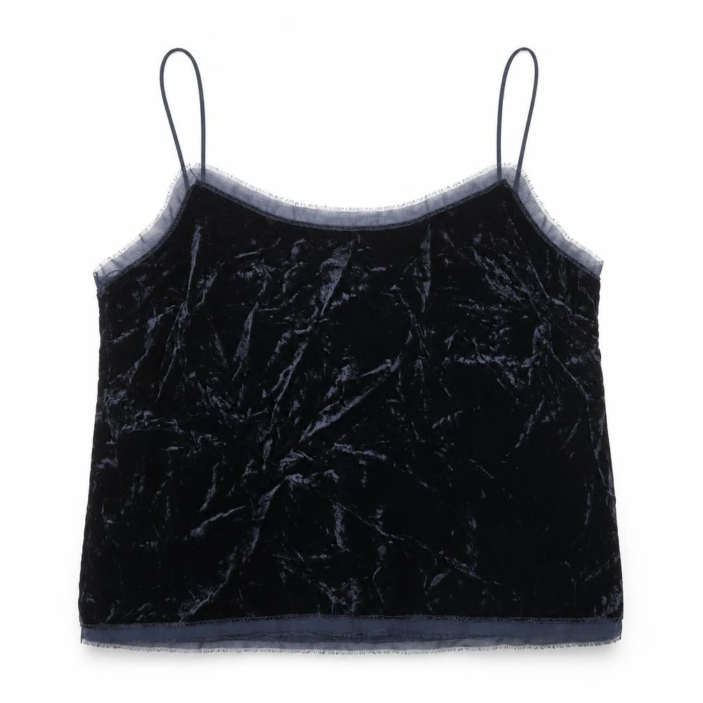 Womens UK Size 12 H&M Black Basic Tank
