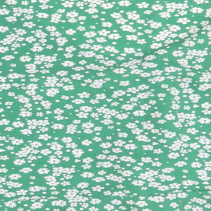Womens UK Size 14 New Look Green Cropped Blouse