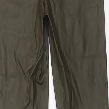 Womens UK Size 8 H&M Regular Fit  Green Trousers