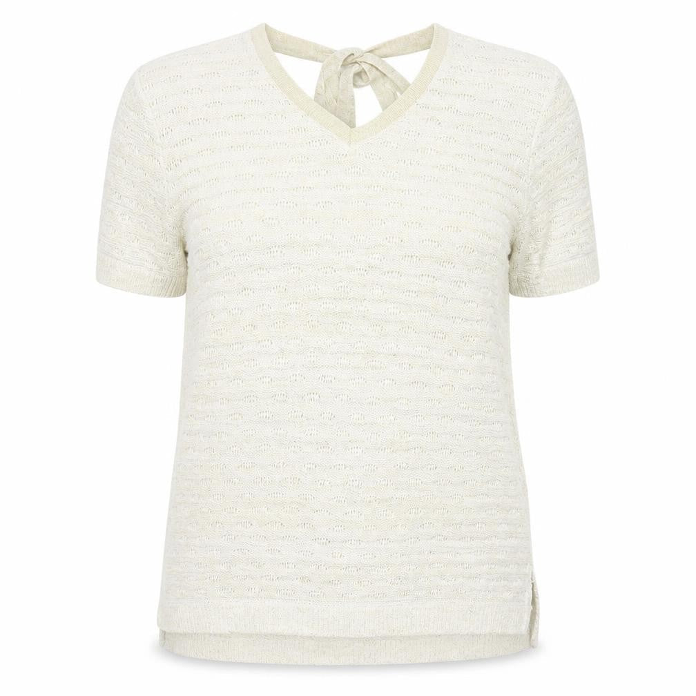 Womens UK Size 14 F&F Gold Pullover Jumper