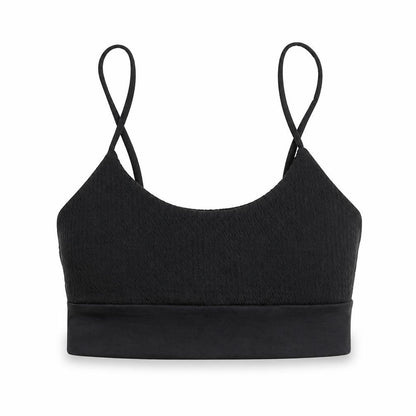 Womens UK Size 10 PRETTYLITTLETHING Black Cropped Tank