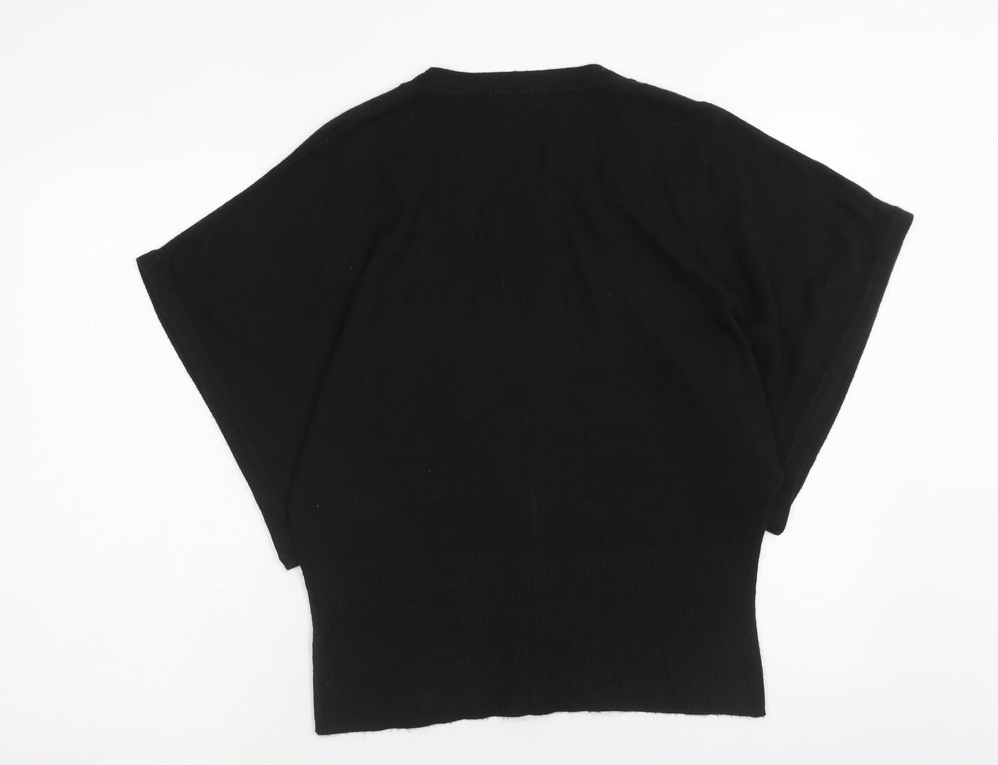 Womens UK Size 14 Editions Black Cardigan Jumper