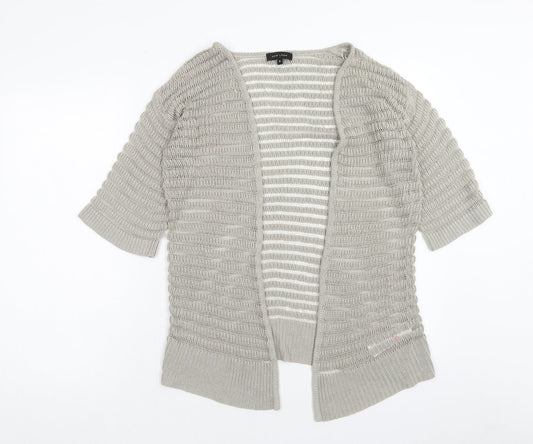 Womens UK Size S New Look Brown Shrug Jumper