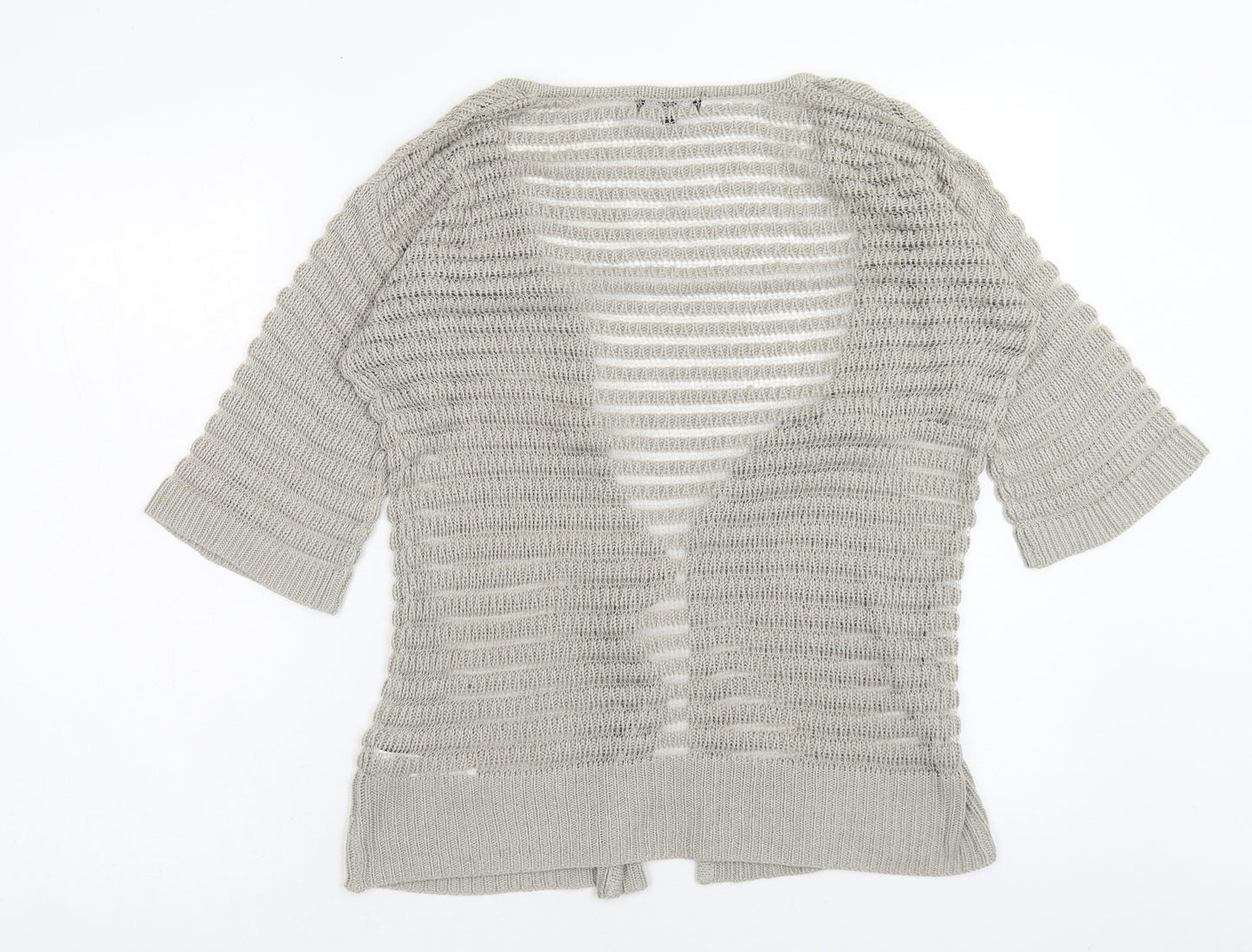 Womens UK Size S New Look Brown Shrug Jumper