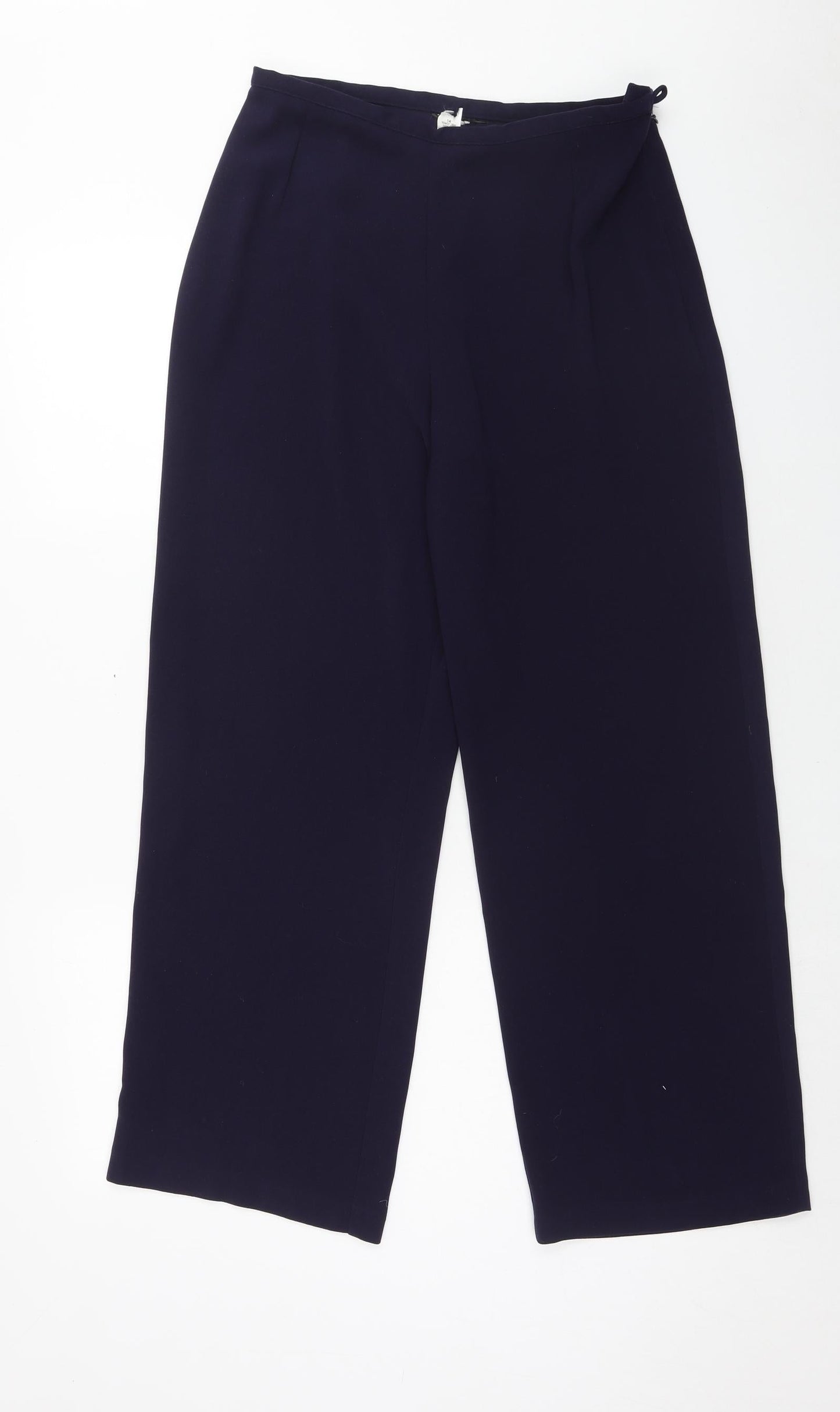 Womens UK Size 14 BHS Regular Fit  Blue Trousers