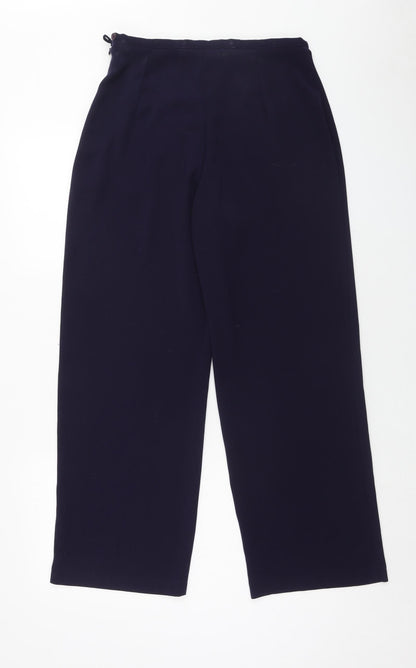 Womens UK Size 14 BHS Regular Fit  Blue Trousers