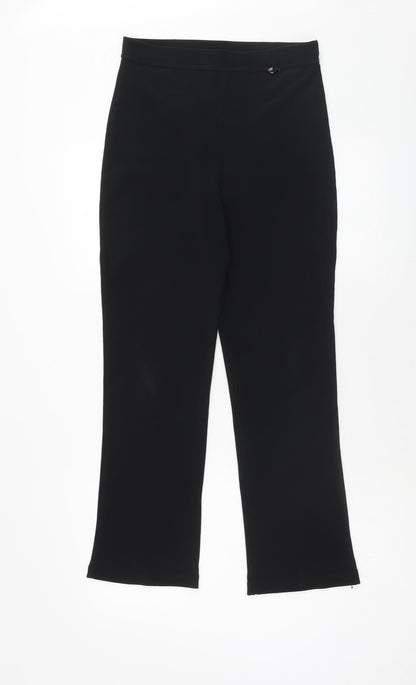Womens UK Size 10 Dorothy Perkins Regular Fit  Black Trousers