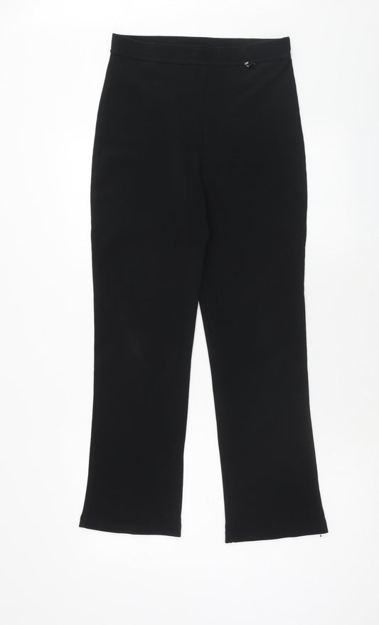 Womens UK Size 10 Dorothy Perkins Regular Fit  Black Trousers