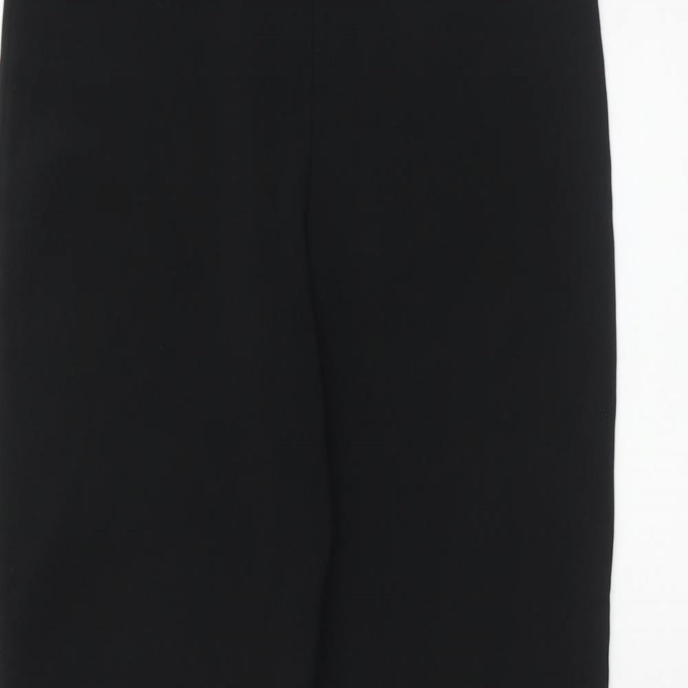 Womens UK Size 10 Dorothy Perkins Regular Fit  Black Trousers