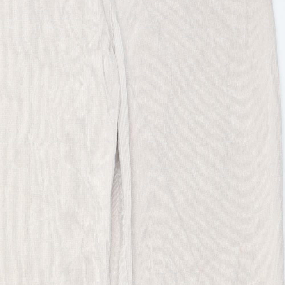 Womens UK Size 30 in Preworn Regular Fit  Beige Trousers