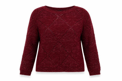 Womens UK Size 10 George Red Pullover Jumper