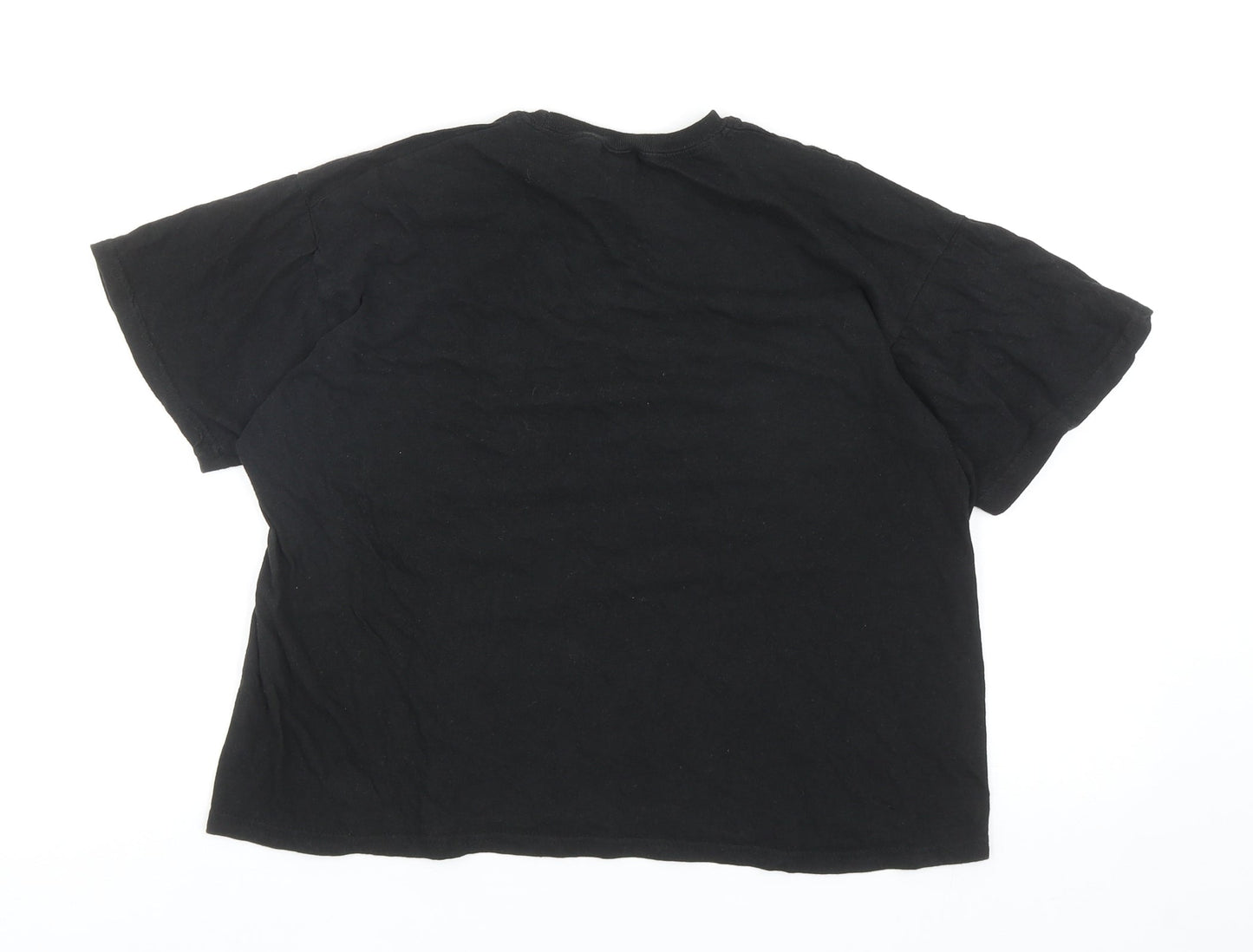 Club Boys Black Cotton Basic T-Shirt Size S Round Neck Pullover - I Paused my Game to be Here