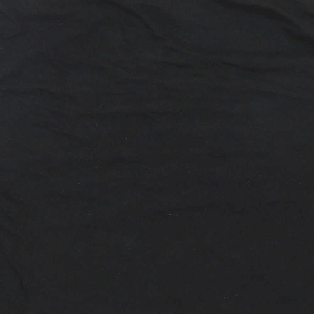 Club Boys Black Cotton Basic T-Shirt Size S Round Neck Pullover - I Paused my Game to be Here