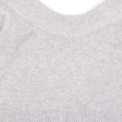 Womens UK Size M H&M Purple Pullover Jumper