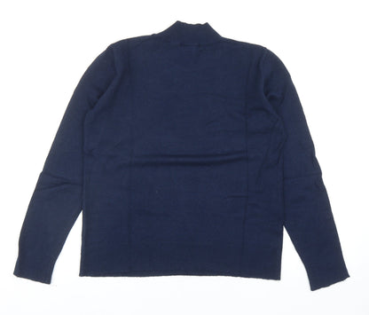 Womens UK Size 12 Atmosphere Blue Pullover Jumper