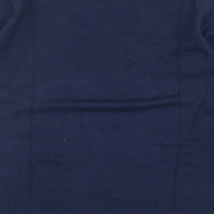 Womens UK Size 12 Atmosphere Blue Pullover Jumper
