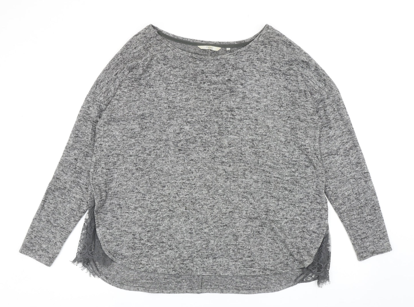 Womens UK Size 12 NEXT Grey Pullover Jumper