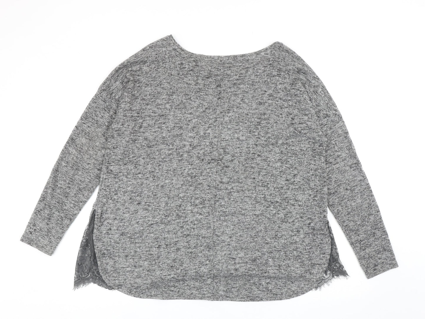 Womens UK Size 12 NEXT Grey Pullover Jumper