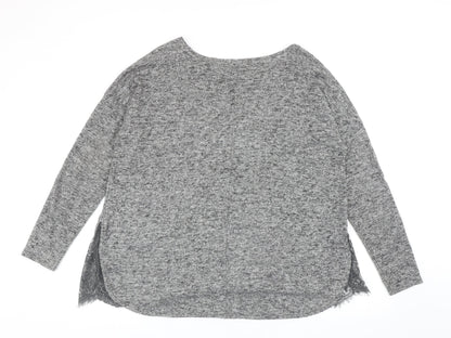 Womens UK Size 12 NEXT Grey Pullover Jumper