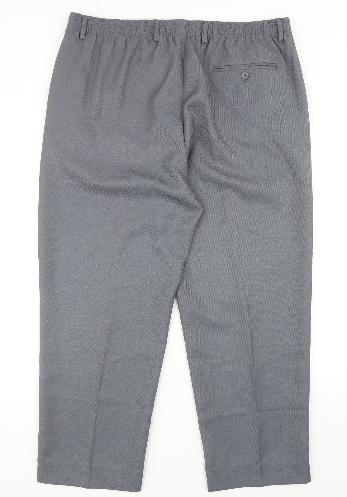 Mens UK Size 40 in Chums Regular Fit Dress Pants Grey Trousers