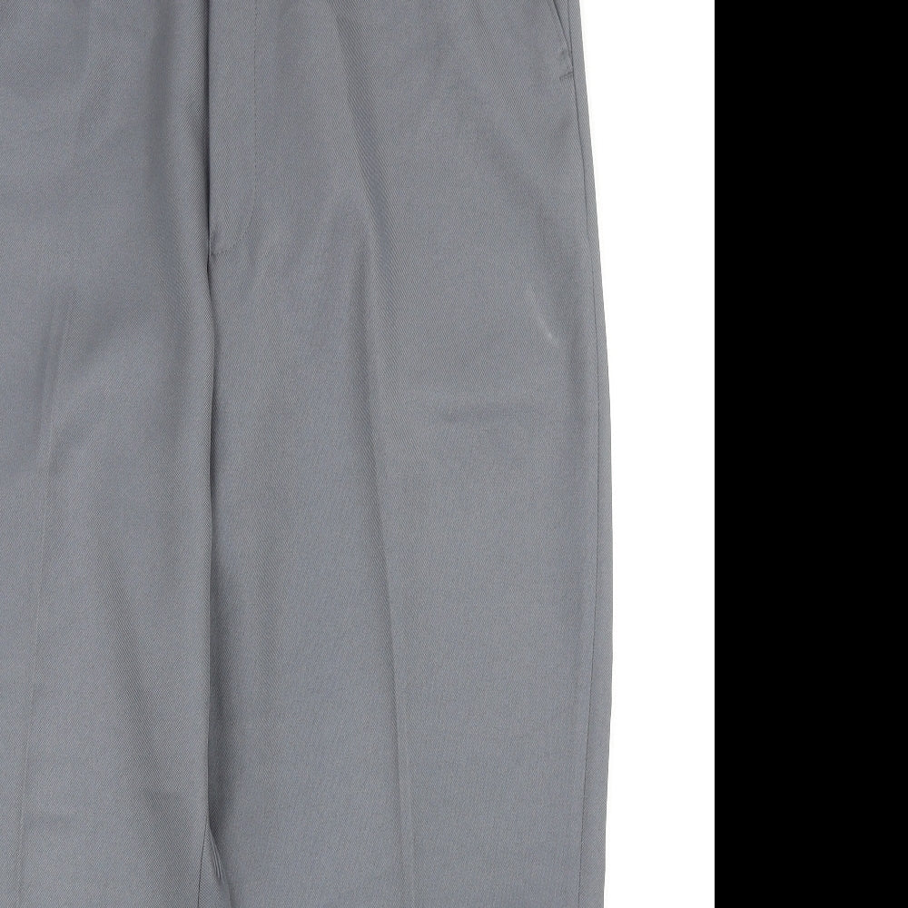 Mens UK Size 40 in Chums Regular Fit Dress Pants Grey Trousers