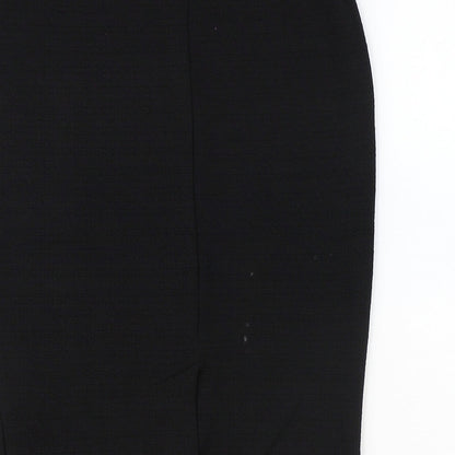 New Look Womens Black Polyester Straight & Pencil Skirt Size 10