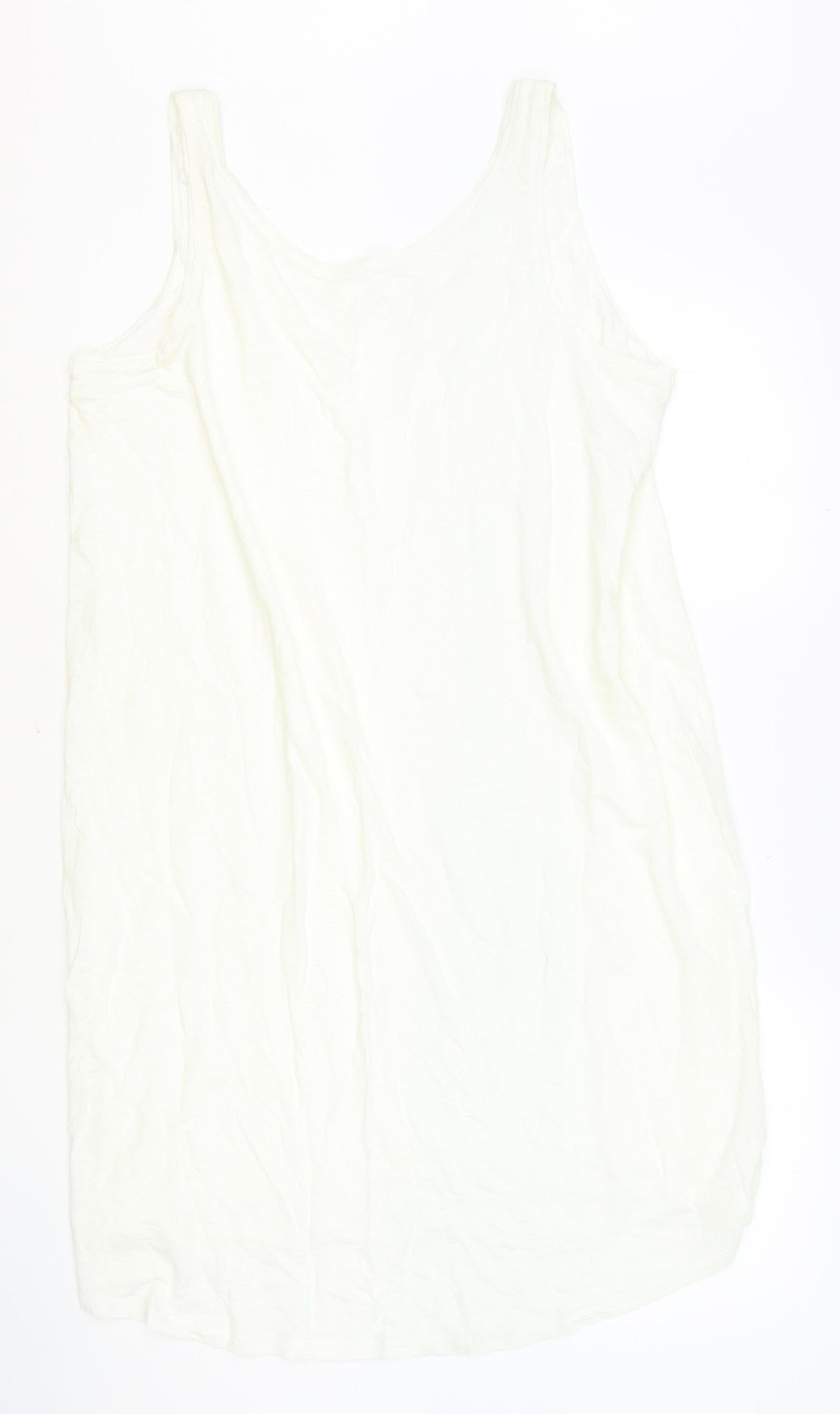 Charli Womens Ivory Polyester Shift Size 14 V-Neck Pullover