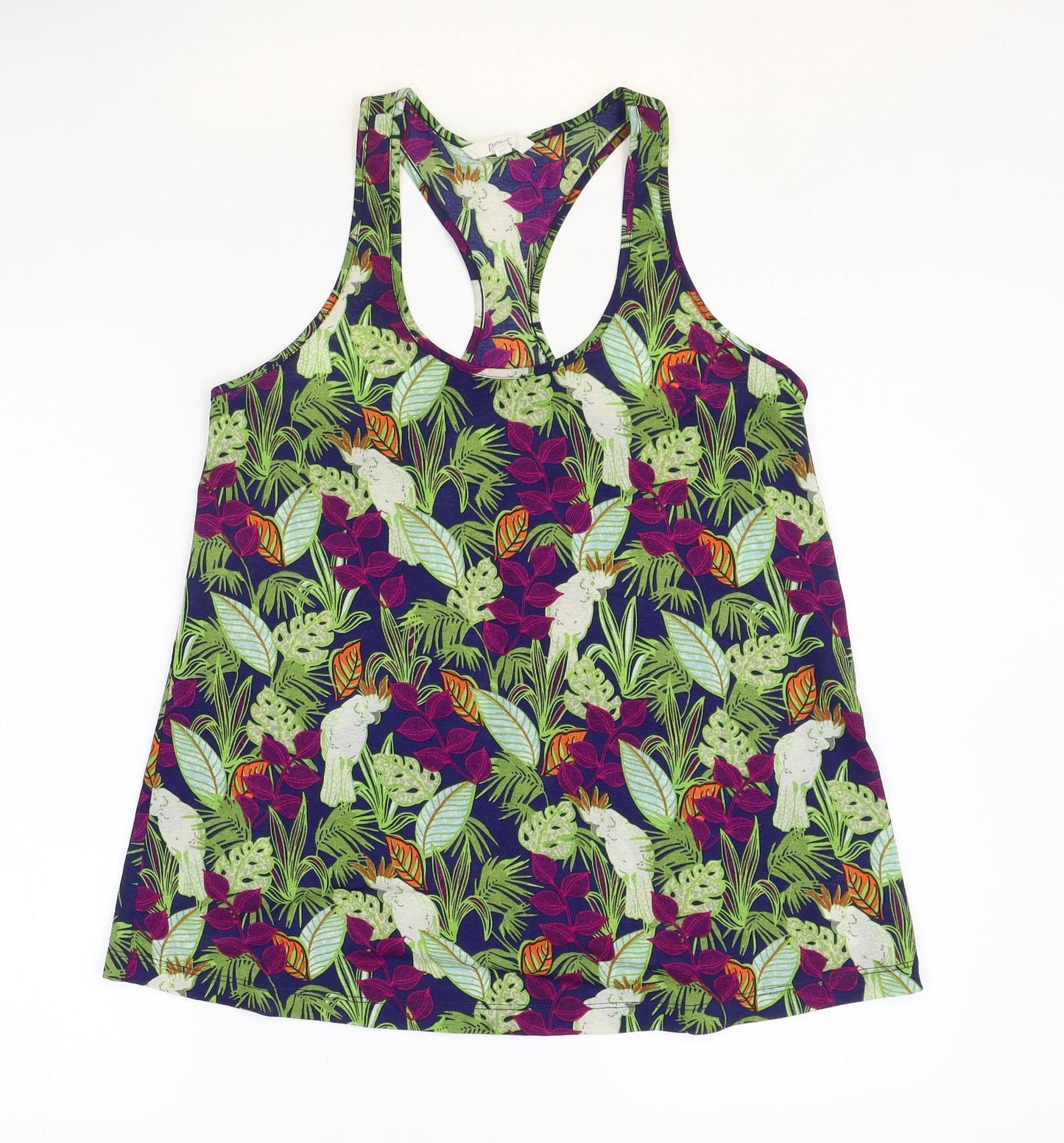 Womens UK Size 8 NEXT Multicoloured Basic Tank