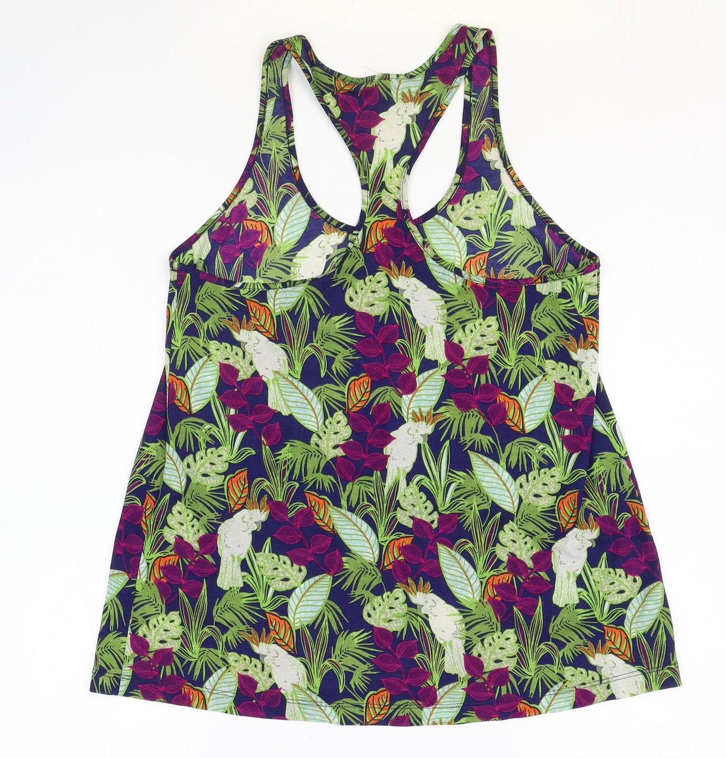 Womens UK Size 8 NEXT Multicoloured Basic Tank
