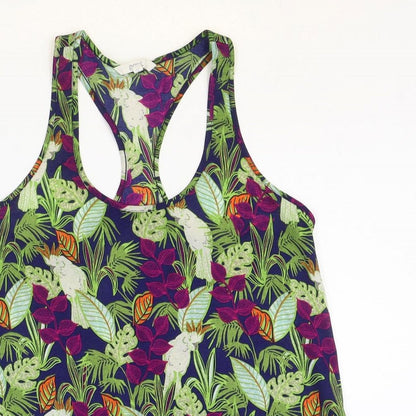 Womens UK Size 8 NEXT Multicoloured Basic Tank