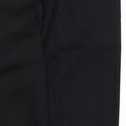 Alexa Womens Black Cotton Skinny Jeans Size 36 in Regular Zip