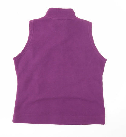 Womens UK Size 14 EWM Purple Gilet