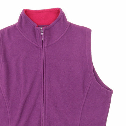 Womens UK Size 14 EWM Purple Gilet