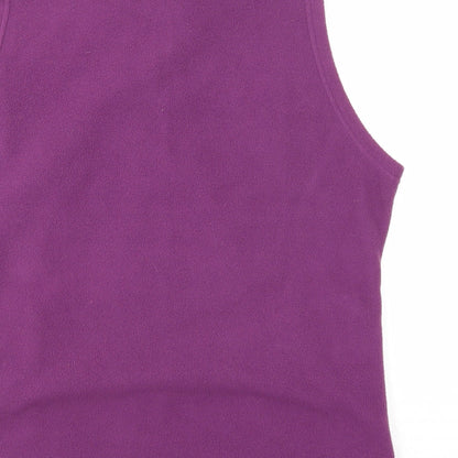 Womens UK Size 14 EWM Purple Gilet