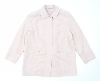 Womens UK Size 14 Preworn Pink Jacket